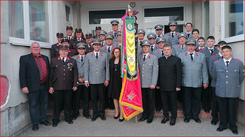 Fahnenweihe in Zalalövö - 22. April