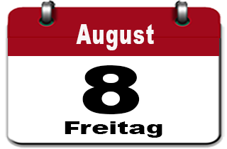 Fussballmatch Feuerwehr gegen Rotes Kreuz - 8. August